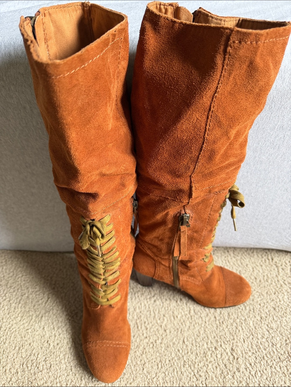 Nine West Casteaway Knee High Boot Size 7.5